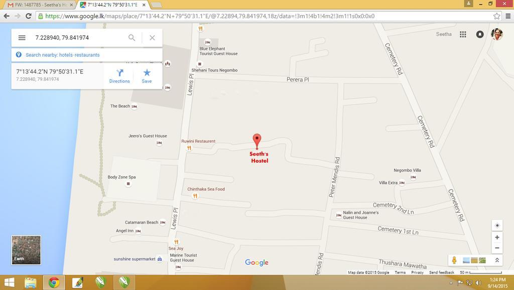 נגומבו Seetha'S Hostel מראה חיצוני תמונה